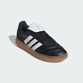 adidas Mens BARREDA MUNDIAL SHOES - Black Leather - Size UK 11.5