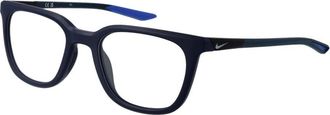 Nike Square Metal Frame - Heren - Brillen - Blauw - ONE Size - Accessoires
