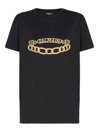 Balmain Chain Print T-Shirt