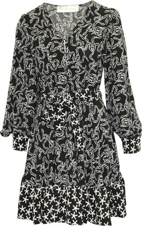 Stine Goya Stine Goya Farrow Short Structured Dress in Black Polyester