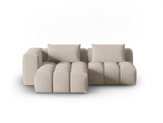 CXL by Christian Lacroix Sof&aacute; esquinero modular izquierdo 3 plazas de tejido estructural arena