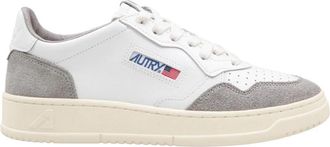 Autry Medalist Lage Sneakers - Heren - Sneakers - Grijs - 41 EU - Katoen - Schoenen