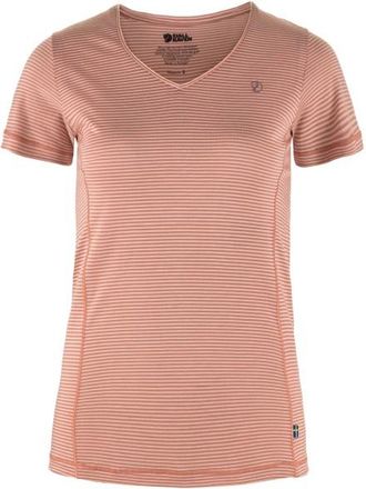 Fj&auml;llr&auml;ven Abisko Cool T-Shirt f&uuml;r Damen | rosa