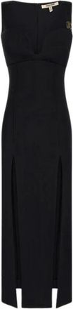 Roberto Cavalli Dames, Jurken, Zwart, Maat: XS Zijde