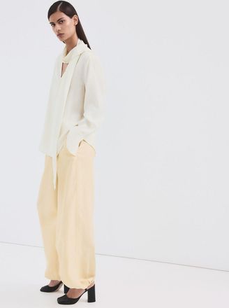 Mango Pantaloni harem lyocell grezzo - Donna - XS - MANGO