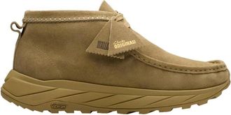 Clarks Wallabee Eden Boots - Heren - Veterlaarzen - Bruin - 42 EU - Su&egrave;de - Schoenen