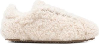 Axel Arigato Schoenen, Dames, Beige, 40 EU, Wol, Tact Shearling Runner