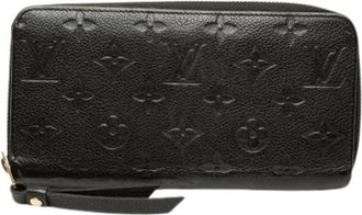 Louis Vuitton Pre-owned Portemonnee met rits - Dames - Vintage Clutch - Zwart - ONE Size - Leer - Vintage