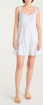Cinq à Sept Aziza Lace Sleeveless Minidress in White at Nordstrom Rack, Size 12