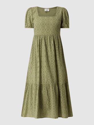 Neo Noir Neo Noir Kleid aus Baumwolle Modell Asia - Exklusiv bei uns erh&auml;ltlich in Khaki, Gr&ouml;&szlig;e S