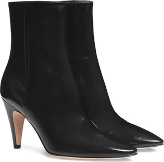 Gianvito Rossi Amelia Bootie in Black Nappa at Nordstrom, Size 41.5