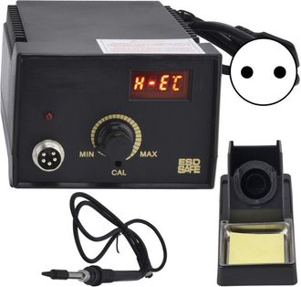 OEM Estaci&oacute;n De Soldadura Digital Ajustable Con Control De Temperatura Para Uso Dom&eacute;stico, Enchufe Europeo De 250 V