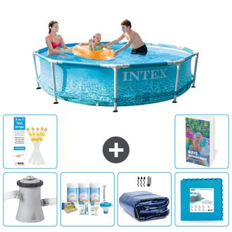 Intex Piscina Con Estructura Redonda - 305x76 Cm - 7-piezas S188