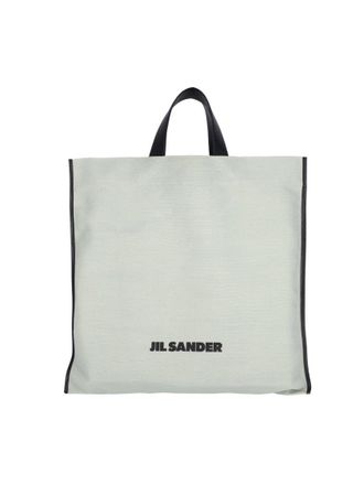 Jil Sander Square Tote Bag - White