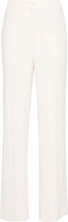 Twin-Set straight-leg trousers - women - Acetate/Polyester/Elastane/Polyester - 42 - Neutrals