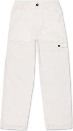 Fortela Military Style Vintage Trousers in Ecru at Nordstrom, Size 28 32 Eu