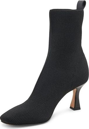 Dolce Vita Glamor Knit Womens Boots Black : 6 M, Leather