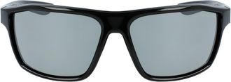 Nike Legend 65mm Multi-Sport Sunglasses in Black/Grey at Nordstrom Rack
