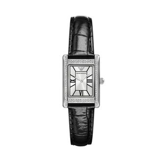 Emporio Armani Horloge - Dames - Accessoires - Grijs - Maat: ONE Size