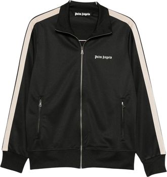 Palm Angels Black Tech Fabric Track Jacket