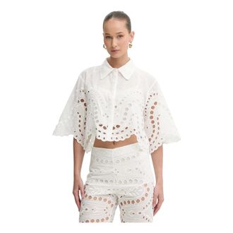 Charo Ruiz Ibiza Storm Shirt - - Blouses & Shirts - Donna - Bianco - L