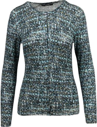 Dolce & Gabbana Rebecchina Cardigan - Dames - Vesten - Blauw - S - Wol - Truien & Vesten