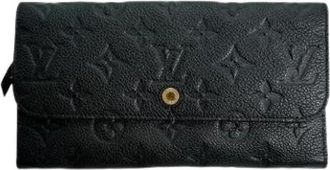 Louis Vuitton Pre-owned Canvas Portemonnee - Dames - Vintage Accessoires - Zwart - ONE Size - Vintage
