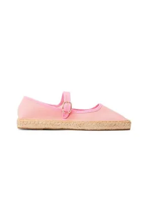 Soludos The Mary Jane Woven Colors Espadrille in Dusty Rose Pink at Nordstrom, Size 10