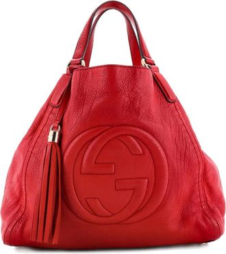 Gucci Sukey Guccissima Leather Large tote bag - Rood