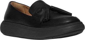 FitFlop IQ-Comff Loafer - Dames - Schoenen - Zwart - Maat: 42 EU Leer