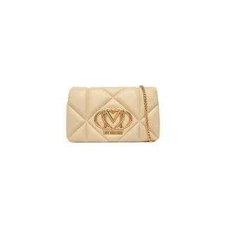 Love Moschino Cross Body Bags, female, Yellow, Size: ONE SIZE Quilted Crossbody Bag