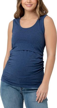 Ripe Organic Nursing Tank in Denim Marle at Nordstrom, Size X-Small