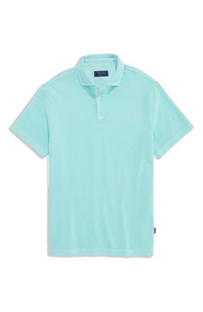 Vineyard Vines Lived-In Piqu&eacute; Polo in Shallow Sea at Nordstrom, Size Xx-Large
