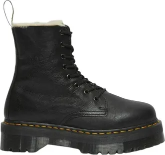 Dr. Martens Jadon Fl Platform Boot - unisex - Schoenen - Zwart - Maat: 38 EU Leer