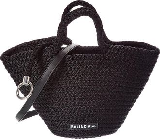 Balenciaga Ibiza Small Rope Basket Tote
