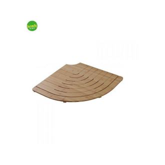 Feridras Feridras - Pedana da doccia bamboo semicircolare r60