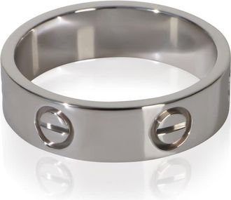 Cartier Pre-Owned Cartier White Gold Love Ring