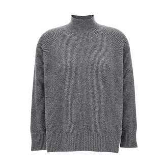 Max Mara Turtlenecks, female, Gray, Size: S Eridani Turtleneck