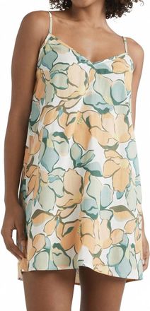 Billabong Womens So Chill Mini Dress In White Print