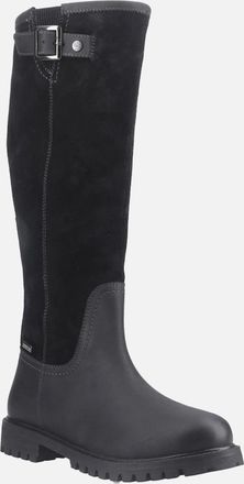 Hunter Womens Canna Womens Knee High Boots - Black - Size: 7