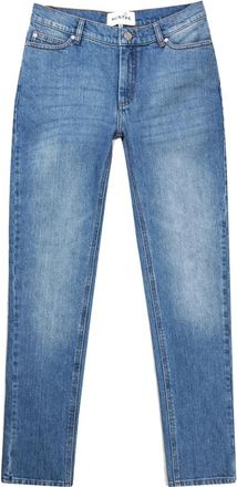 Munthe Slim-fit Jeans - Dames - Slim Fit Jeans - Blauw - M - Katoen - Jeans