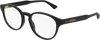 Gucci Glasses, unisex, Black, Size: 50 MM Gg0827O Optical Frame