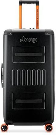 Jeep JH002B Checked-Large 29 Inch Hardside Expandable Luggage with Spinner Wheels in Black at Nordstrom