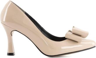 Andrea Womens Pointed Toe Pump In Beige