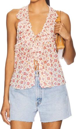 Free People Fearless Knit Tank Top In Ivory
