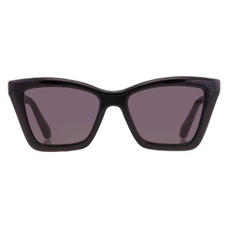 Ferragamo Ferragamo Grey Cat Eye Ladies Sunglasses SF2039SE 001 53