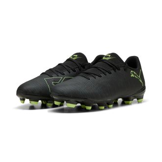 Puma Fussballschuh PUMA FUTURE 8 PLAY FG/AG, Gr. 44,5, gr&uuml;n (puma schwarz, fizzy light, gr&uuml;n terrain), Synthetik, Schuhe Fussballschuh, f&uuml;r Rasenpl&auml;tze