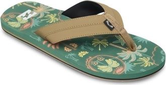 Billabong All Day Impact Print Sandalen f&uuml;r Herren | gr&uuml;n