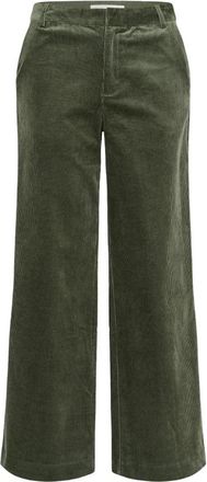 Part Two Wijde broek - Dames - Wijde Broeken - Groen - M - Linnen - Broeken