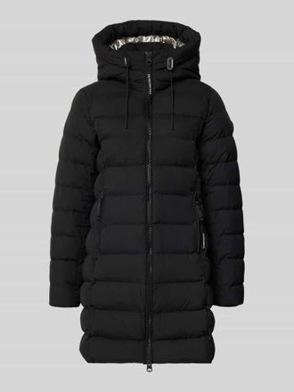 Khujo Steppmantel mit Kapuze Modell NEPTAR in Black, Größe XXL